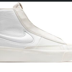 Nike blazer mid victory Women's White and Cream High-Top Sneakers